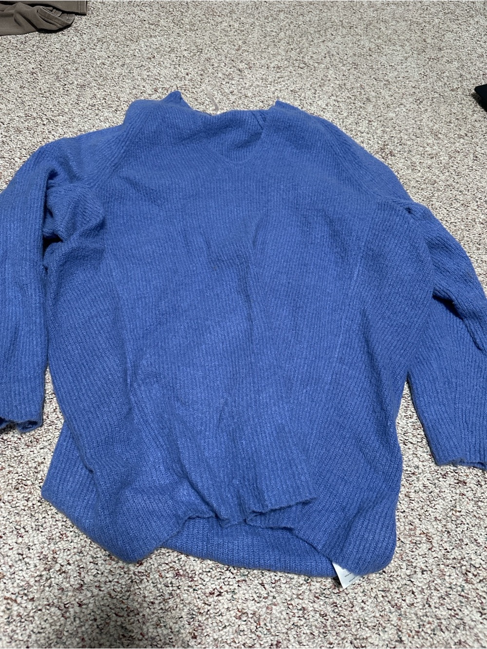 Free People Long Sleeve Sweater - Blue